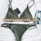 YY1684 Sexy mature women Khaki green extreme bikini